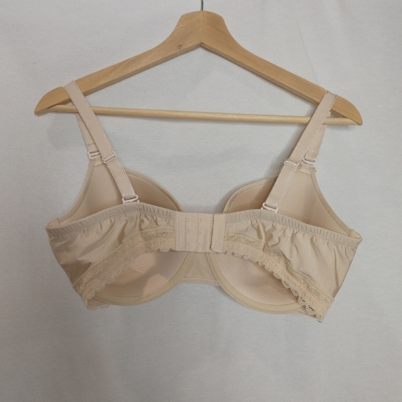 Felina Gorgeous Cushion Comfort T-Shirt Bra Multi-Way Straps Beige Cream 36DDD‎ - Picture 3 of 8